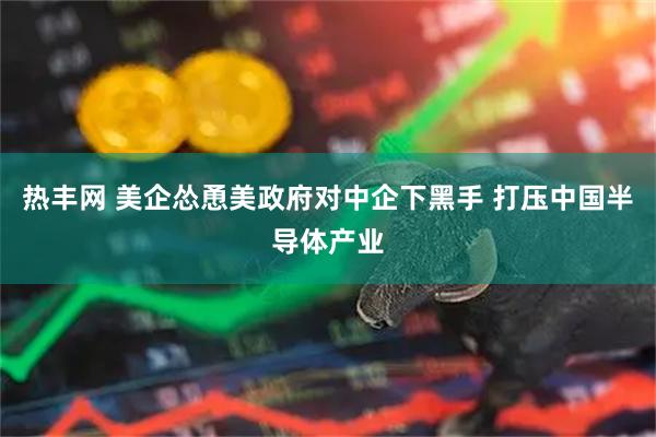热丰网 美企怂恿美政府对中企下黑手 打压中国半导体产业